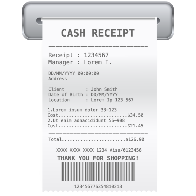 Thermal Printing Paper for Slip Printing